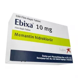 Абикса / Эбикса (Ebixa) таб. 10мг N100 фото